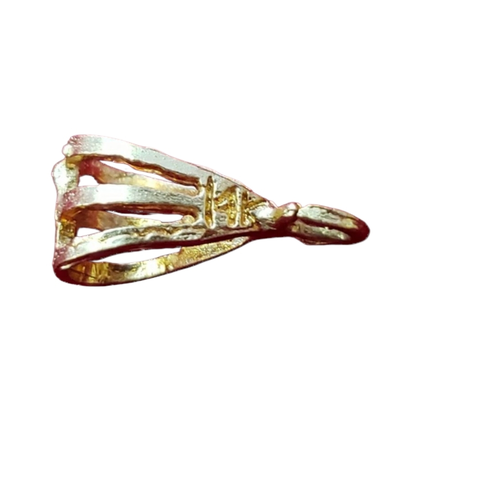14k Solid Gold Pendant (Pendant Bail)